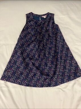 ruby & bloom Navy Floral A-Line Girls Dress